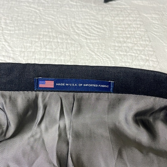 ⭐️NWT (895) Hart Schaffner Marx New York Fit Reda Flexo Italian wool blazer 44R - Picture 8 of 11